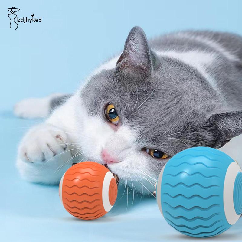 Đồ Chơi Bóng Lăn Tương Tác Tự Động 2 Chế Độ Kèm Sạc USB Chuyên Dụng Cho Mèo Cưng Cỡ Nhỏ / Vừa / Nhỏ