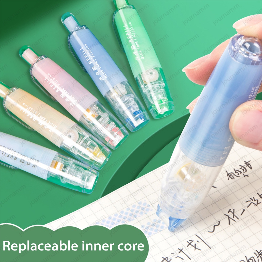 Cuộn Băng Keo Hai Mặt 5m * 6mm Họa Tiết Chấm Bi Dễ Thương Dùng Để Trang Trí Album Ảnh / Trường Học