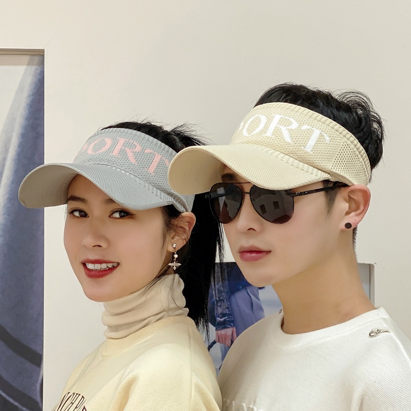 Mũ lưỡi chai nữ mũ nửa đầu thể thao Sport
