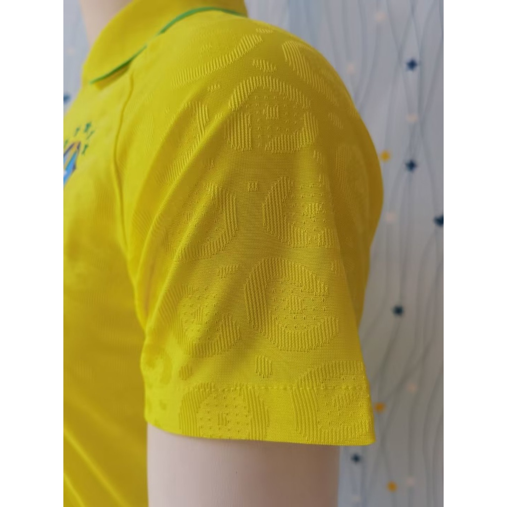 Áo Thun polo Tay Ngắn Phiên Bản Đặc Biệt Brazil 2223