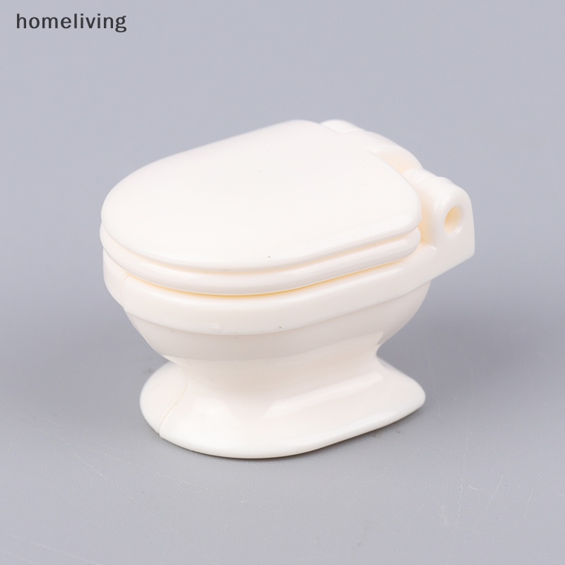 Mô Hình Nội Thất Phòng Tắm Màu Trắng Kiểu Vintage 1: 12 Trang Trí Nhà Búp Bê