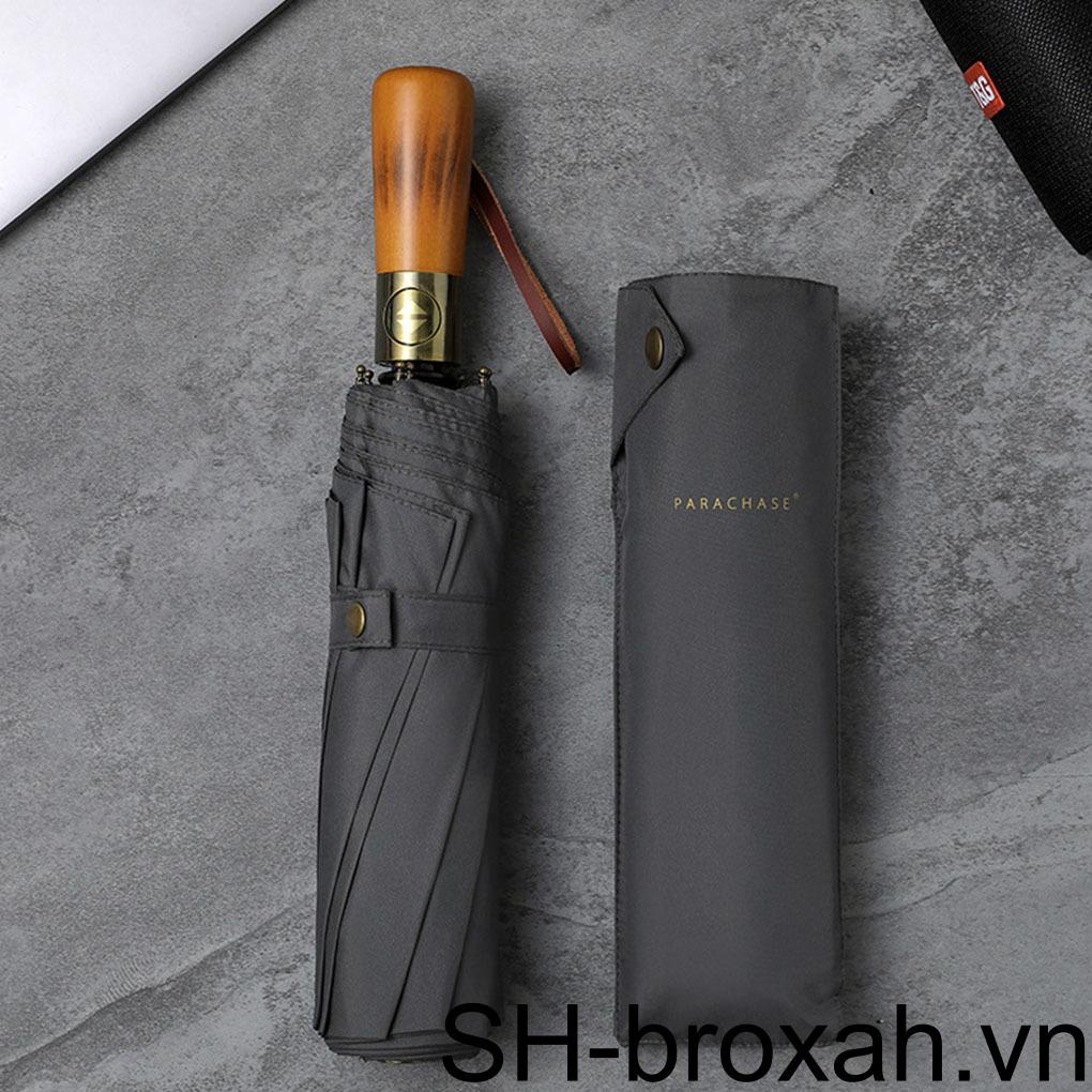 Dù Gấp Tự Động Hai Lớp Chống Gió Nắng Mưa Cho Nam Nữ