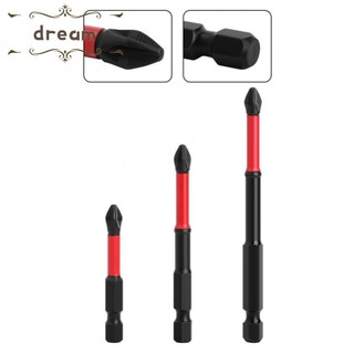 【DREAMLIFE】Cross Drill Bit Cross Screwdriver Electric Drill Bit Head Magnetic Power Tools