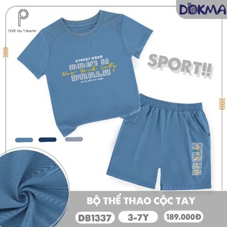 (12-22kg, 3-7Y) Bộ Thể Thao Bé Trai DOKMA DB1337