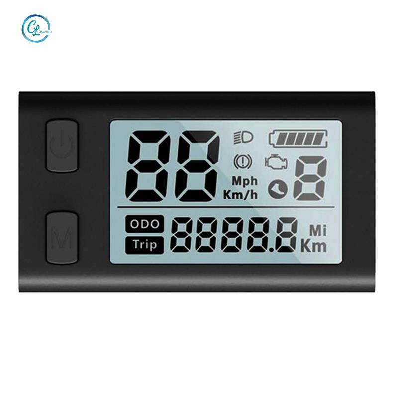 1 Chiếc Xe Đạp Điện 24V-48V Màn Hình LCD 510S Bằng Nhựa Dành Cho BAFANG BBS01 BBS02 BBSHD Mid Drive UART