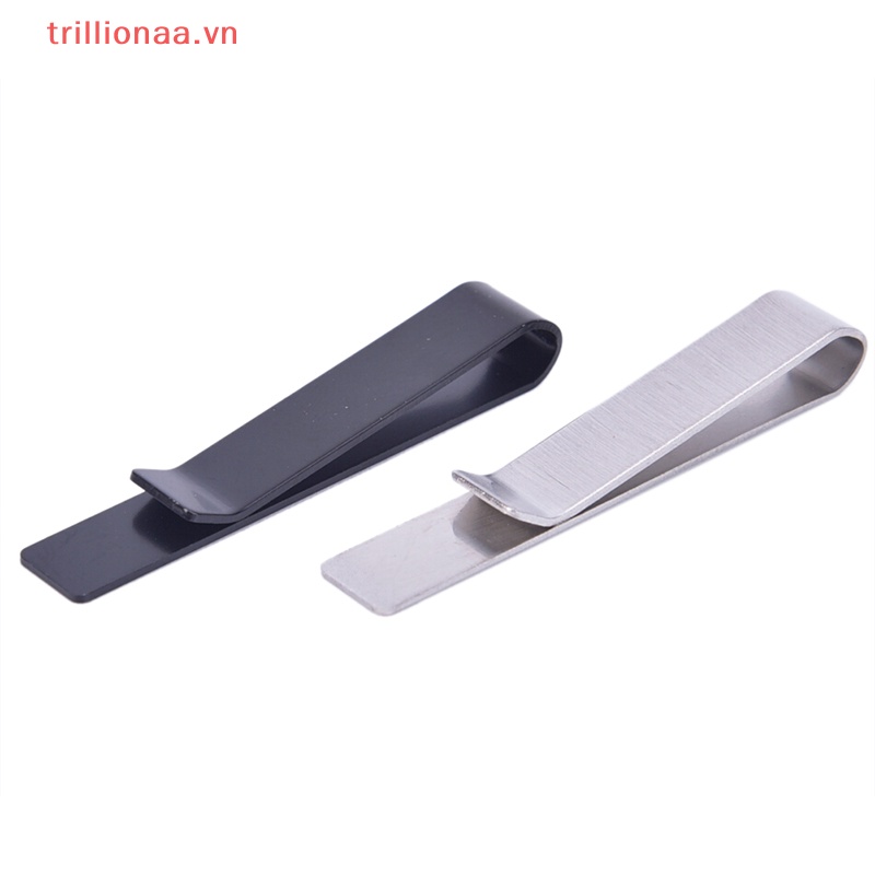 1 Kẹp Cà Vạt Bằng Thép Không Gỉ Phong Cách Cổ Điển Cho Nam