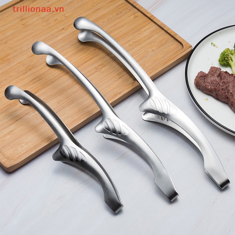 Kẹp Gắp Thức Ăn Bằng Thép Không Gỉ Tiện Lợi