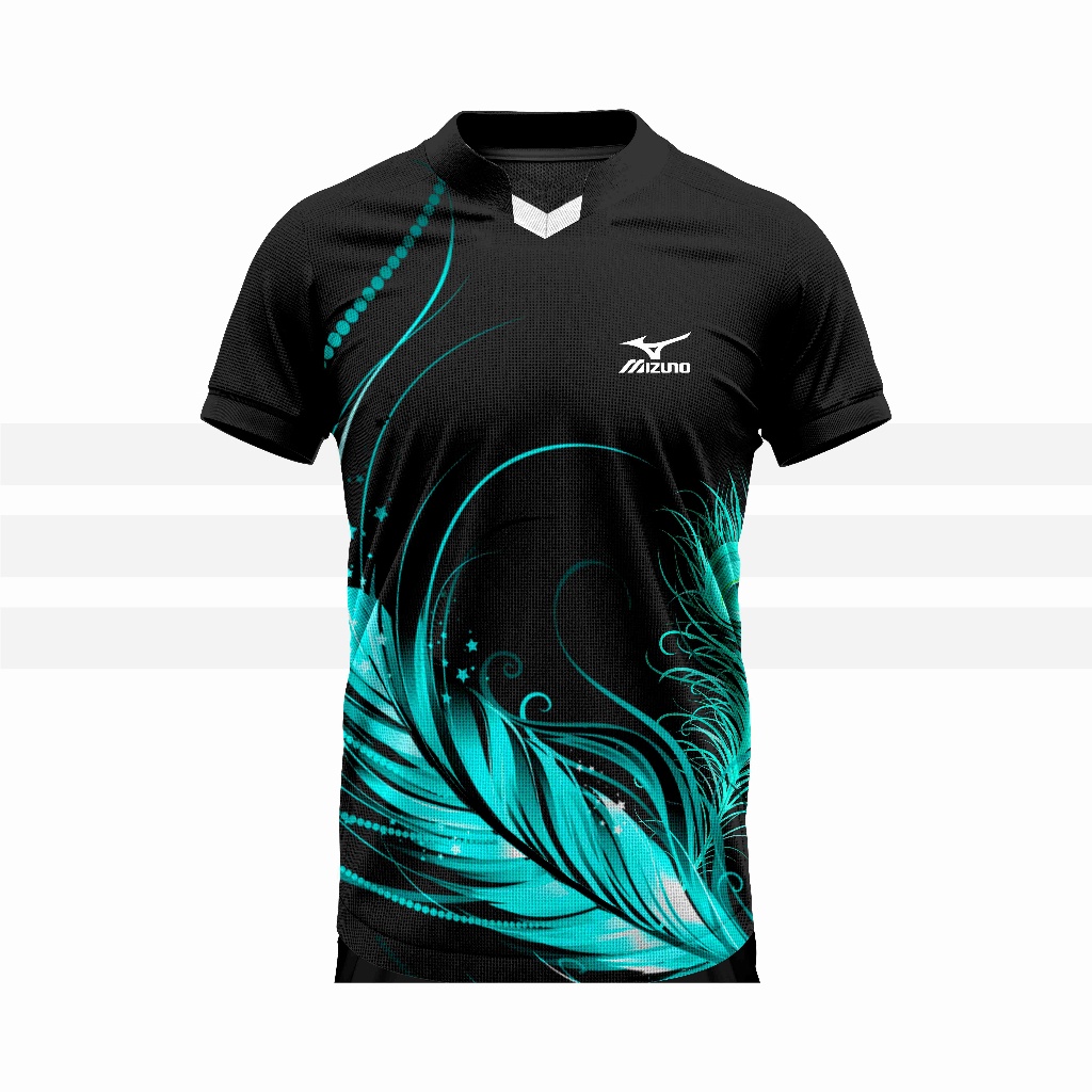 Áo Thun Cầu Lông MERAH HITAM Futsal Màu Đen Đỏ