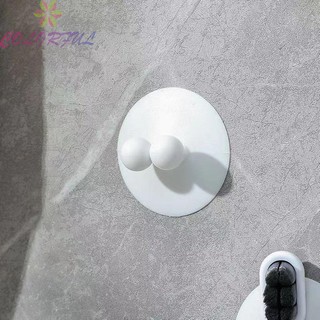 【COLORFUL】‎Toothbrush Holder Convenient Storage Suction Cup Design Toothpaste Holder