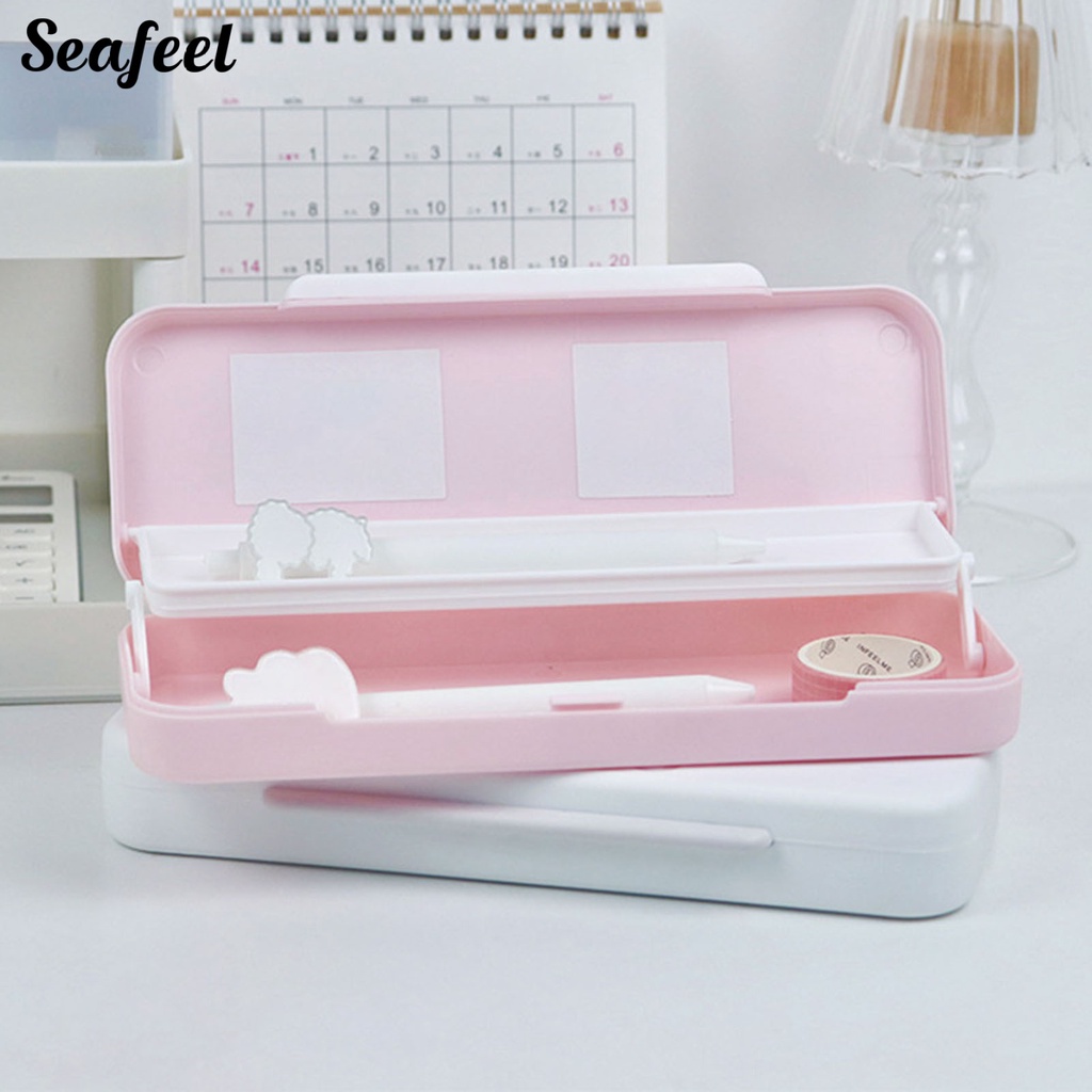 Túi Đựng Bút Bằng PP Viền Mịn Chống Mài Mòn Dung Tích Lớn Cho Trường Học