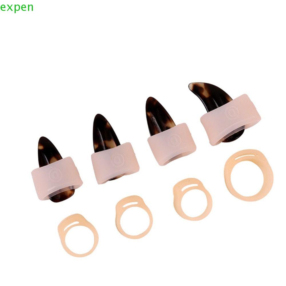 Bộ Ốp Bọc Bảo Vệ Ngón Tay Phải Chuyên Dụng Cho Nhạc Cụ Guzheng