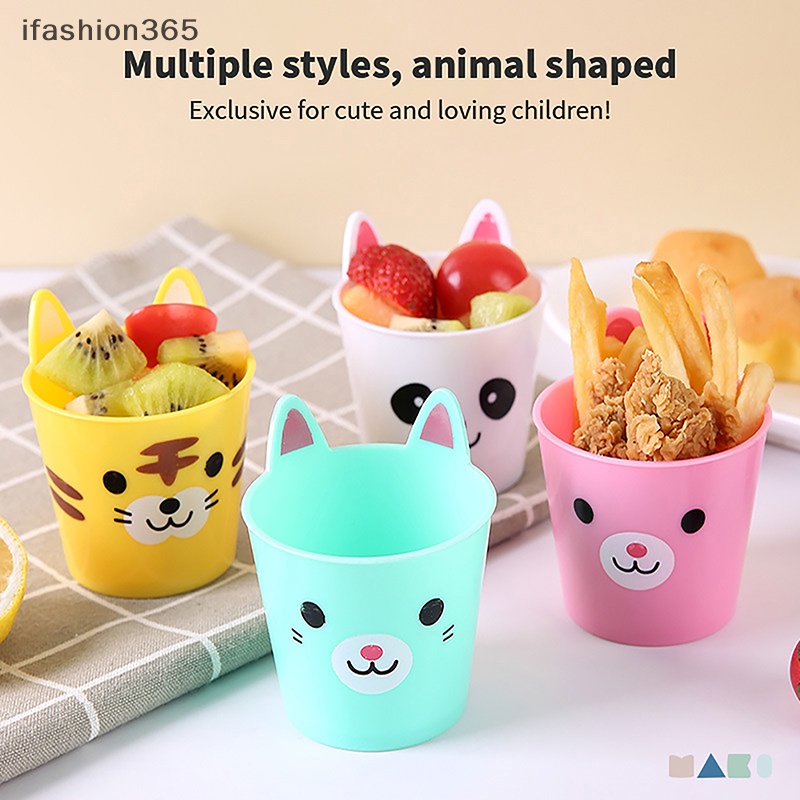 1 Cốc Đựng Khoai Tây Chiên / Thức Ăn Vặt Kiểu Pháp Thời Trang ifashion365