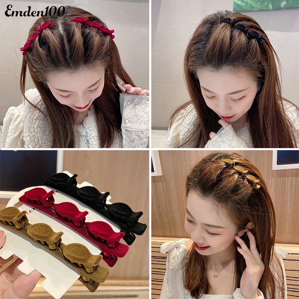 Kẹp Tóc Bằng Thép Không Gỉ Màu Sắc Thời Trang Cho Nữ