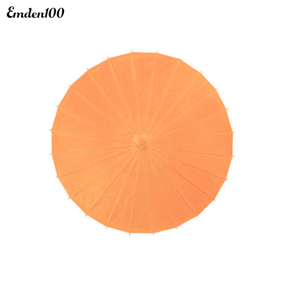 Dù Giấy Màu Trơn Phong Cách Trung Hoa Cổ Điển Dùng Làm Đạo Cụ Chụp Ảnh