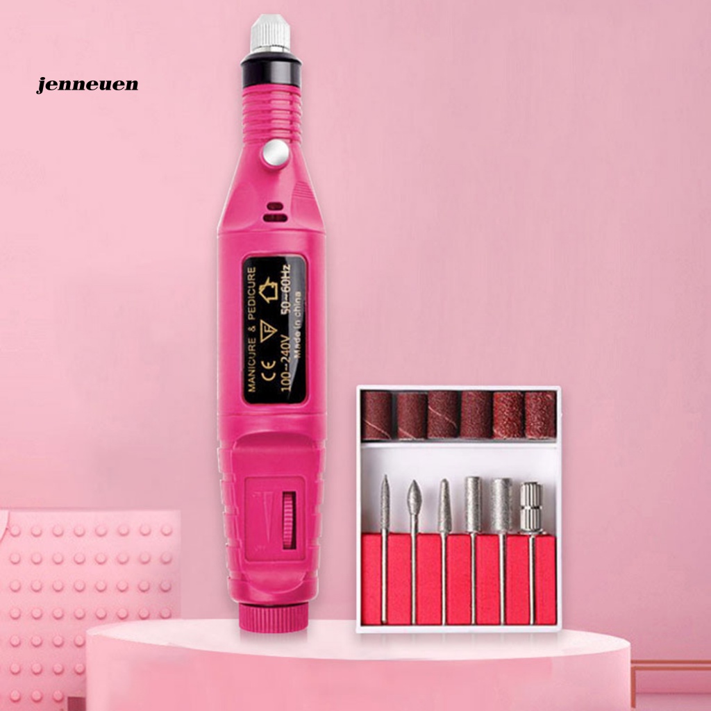 1 Bộ Dũa Móng Tay Chạy Điện Thoải Mái DIY