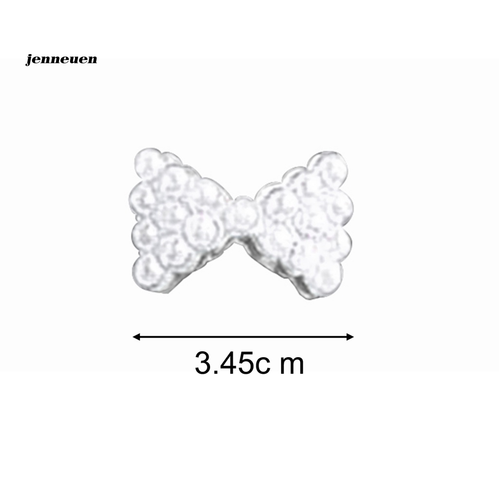 Set 10 Miếng Dán Trang Trí Móng Tay Bằng Hợp Kim Có Thể Tháo Rời