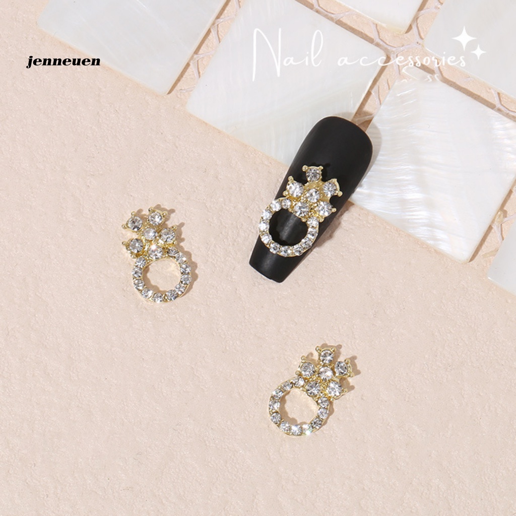 Set 20 Phụ Kiện Trang Trí Móng Tay Đính Nơ Xinh Xắn