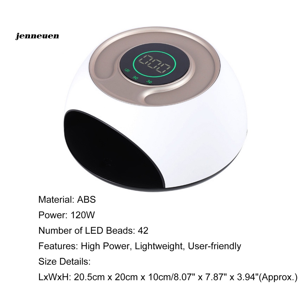 Đèn Sấy Khô Móng Tay 42 Bóng LED UV 4 Màu Chuyên Dụng Cho Salon
