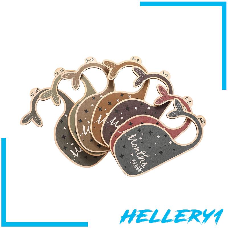 Set 7 Miếng Dán Dùng Để Chia Ngăn Tủ Quần Áo Em Bé Đa Năng Tiện Dụng