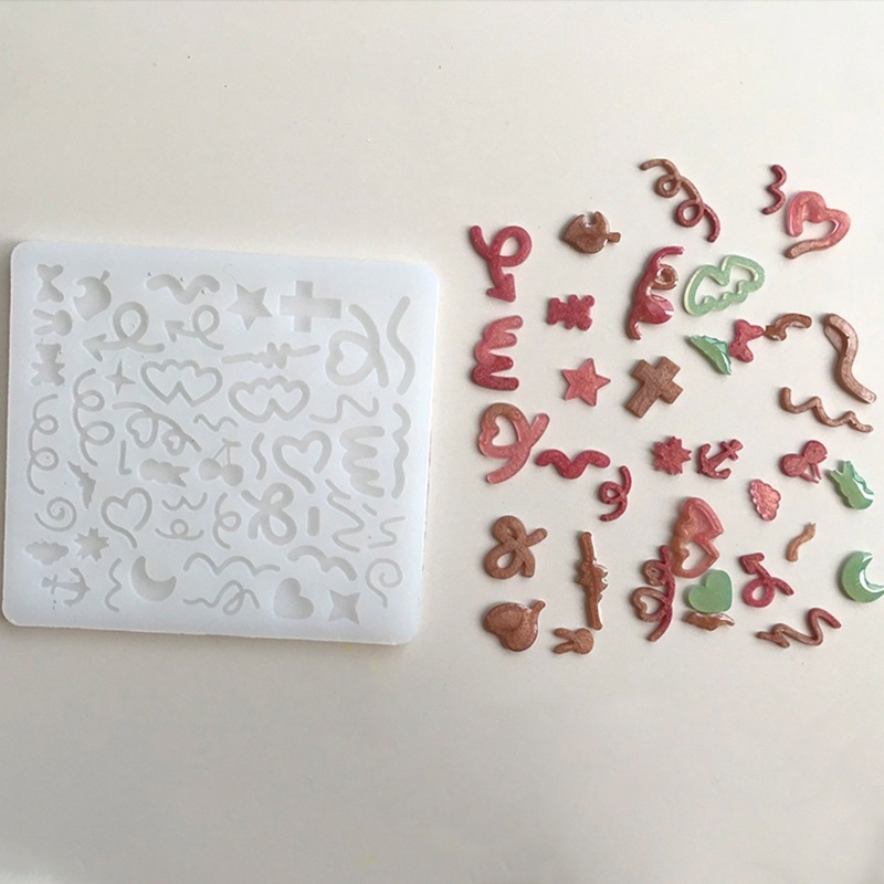 Zzz mẫu khác nhau khuôn nhựa cát lún bộ phận nhỏ khuôn khuôn silicon pha lê