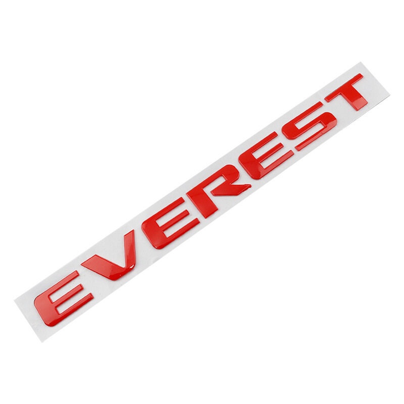 Logo Chữ EVEREST Bằng ABS Trang Trí Mui Xe Hơi FORD