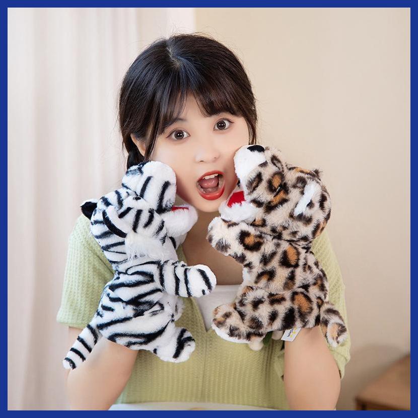 Thú Nhồi Bông Hình Động Vật Mềm Mại Dễ Thương Cho Bé