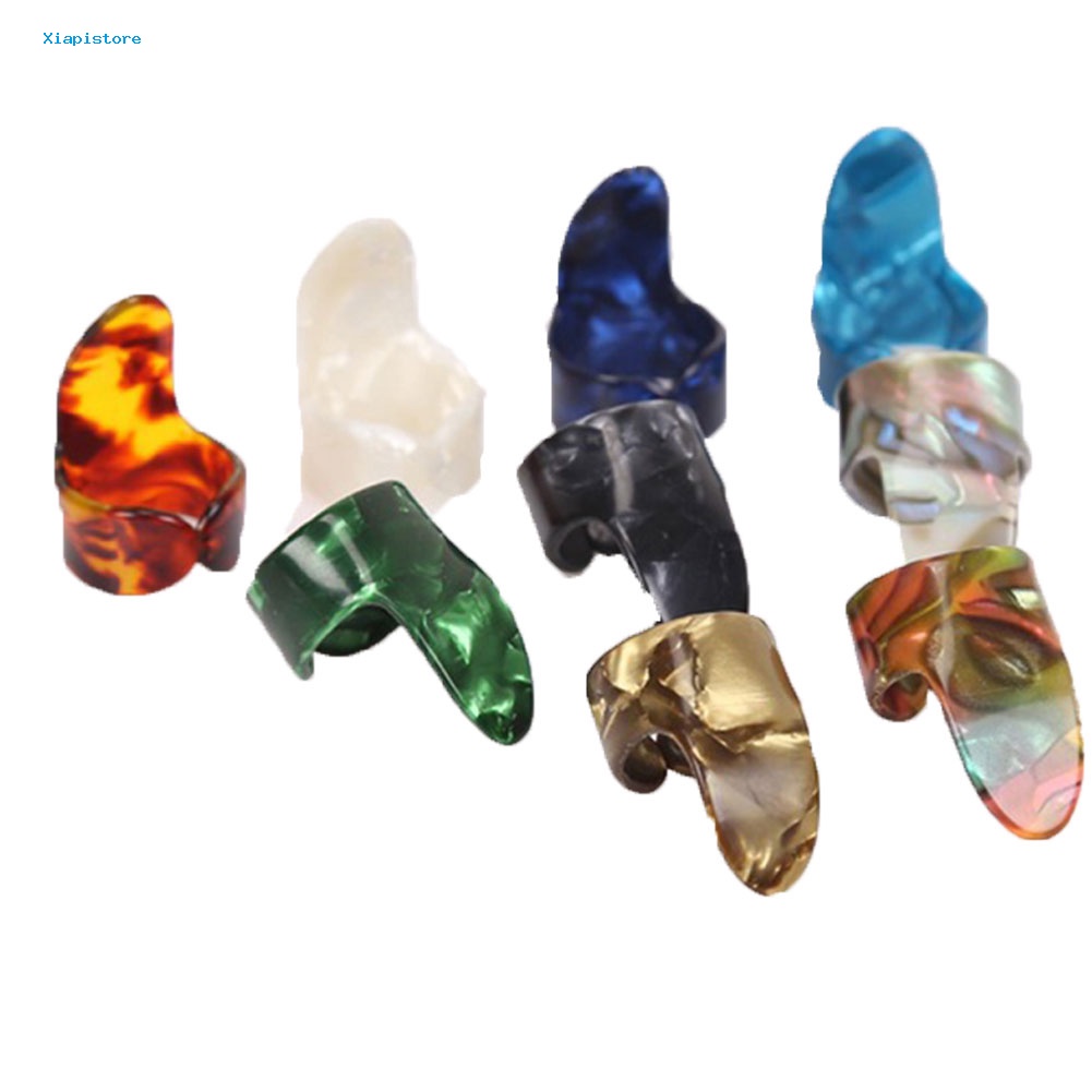 1 Miếng Gảy Đàn Guitar Bằng Nhựa Bảo Vệ Ngón Tay