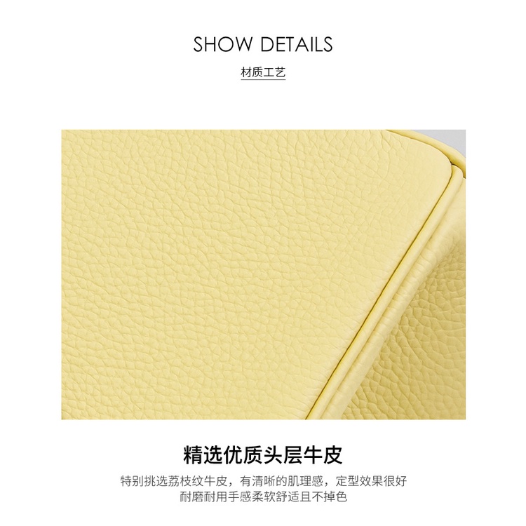 Túi Đeo Chéo Mini Bằng Da Bò Thật Phong Cách Mới 2023 Cho Nữ