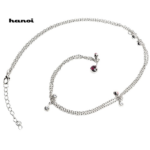 Khuyên Rốn Phối Dây Xích Đính Đá Thời Trang Cho Nữ