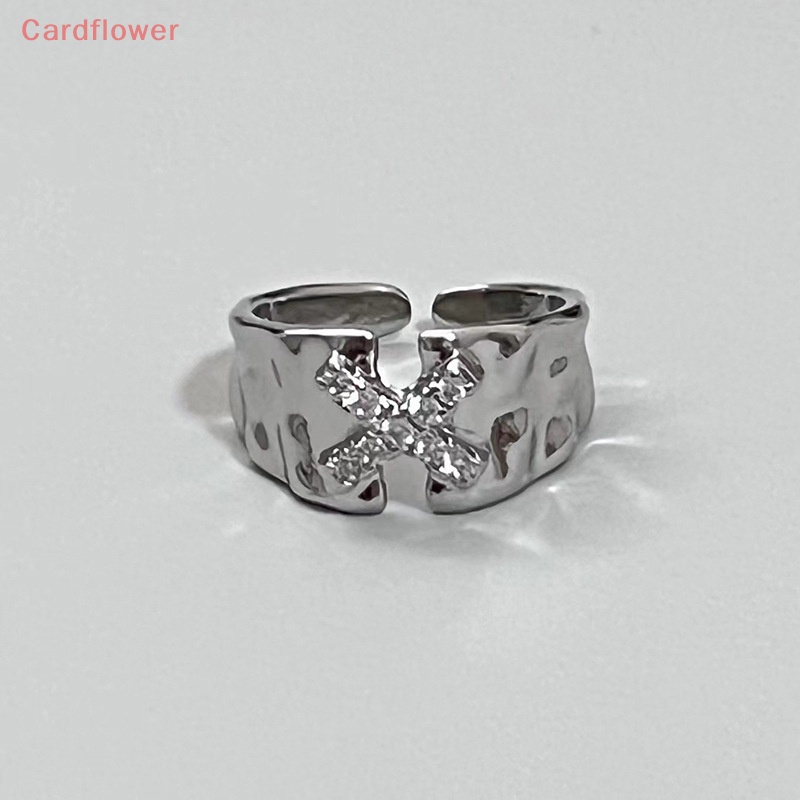 Nhẫn Đính Đá Pha Lê Sáng Tạo Thời Trang Cho Cặp Đôi