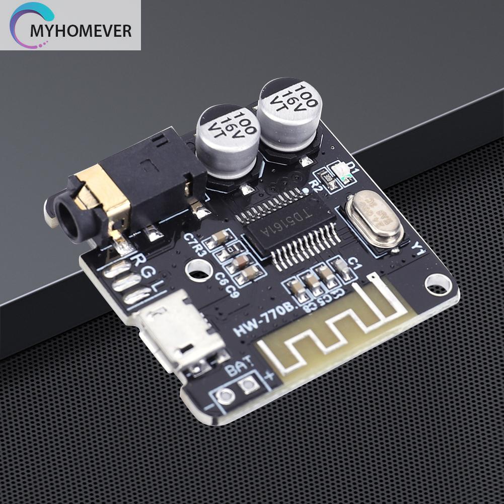 Bảng Mạch Giải Mã Âm Thanh MP3 Bluetooth 5.0 3.7-5V Chuyên Dụng