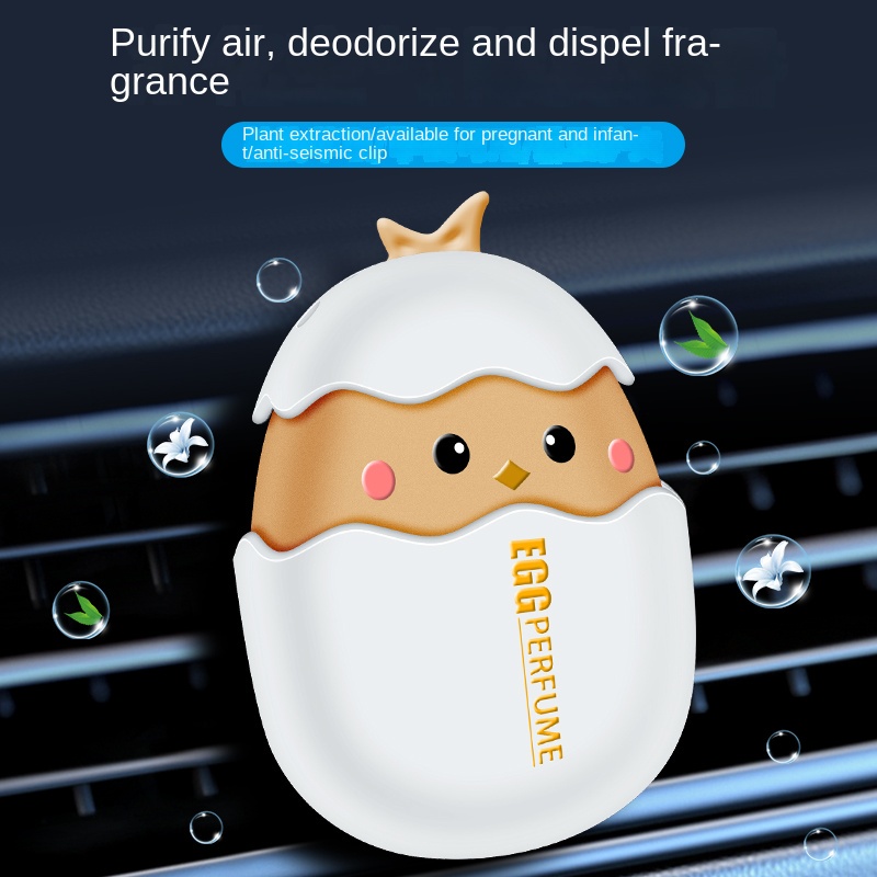 Máy Khuếch Tán Tinh Dầu mini Hình Gà Con Dễ Thương Trang Trí Lỗ Thông Gió Xe Hơi