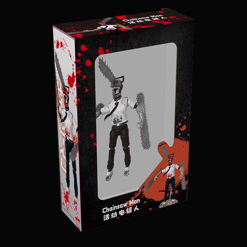 Mô Hình Nhân Vật Chainsaw Man Samurai Chainsaw Denji Trang Trí Nhà Cửa