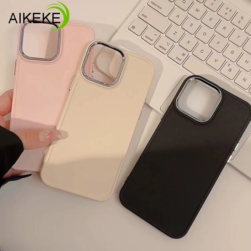 Ốp Điện Thoại Silicon Dẻo Viền Kim Loại Cho Vivo V27 V20 Pro V27E V23 V21 V21S 4G 5G X90 X80 X70 X60 Y78 Y36 Y77