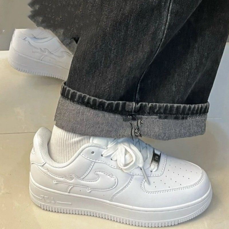 🔥Gửi chất tẩy rửa🔥Giày Thể Thao Đế Dày Mũi Tròn Màu Trơn Thời Trang Mùa Xuân 2023 Cho Nữ