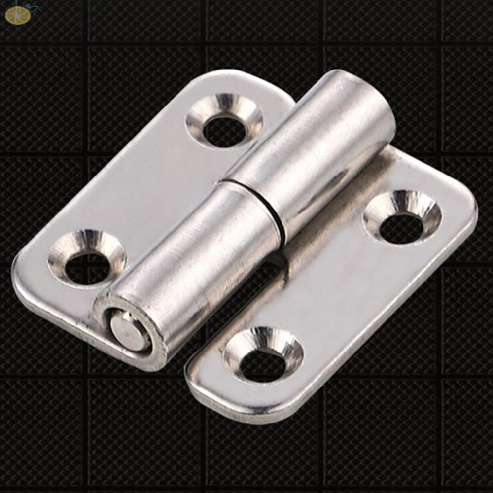 Removable Hinge 1PCS 304 Stainless Steel 37*33mm Cabinets Duty Swing Hinge