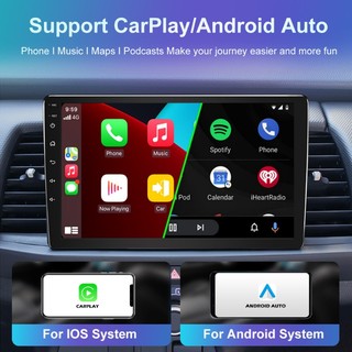 8 core 4g + 32g android car player 4glte android 12 7/9/10 inch apple carplay android auto car multimedia player hỗ trợ camera toàn cảnh 360