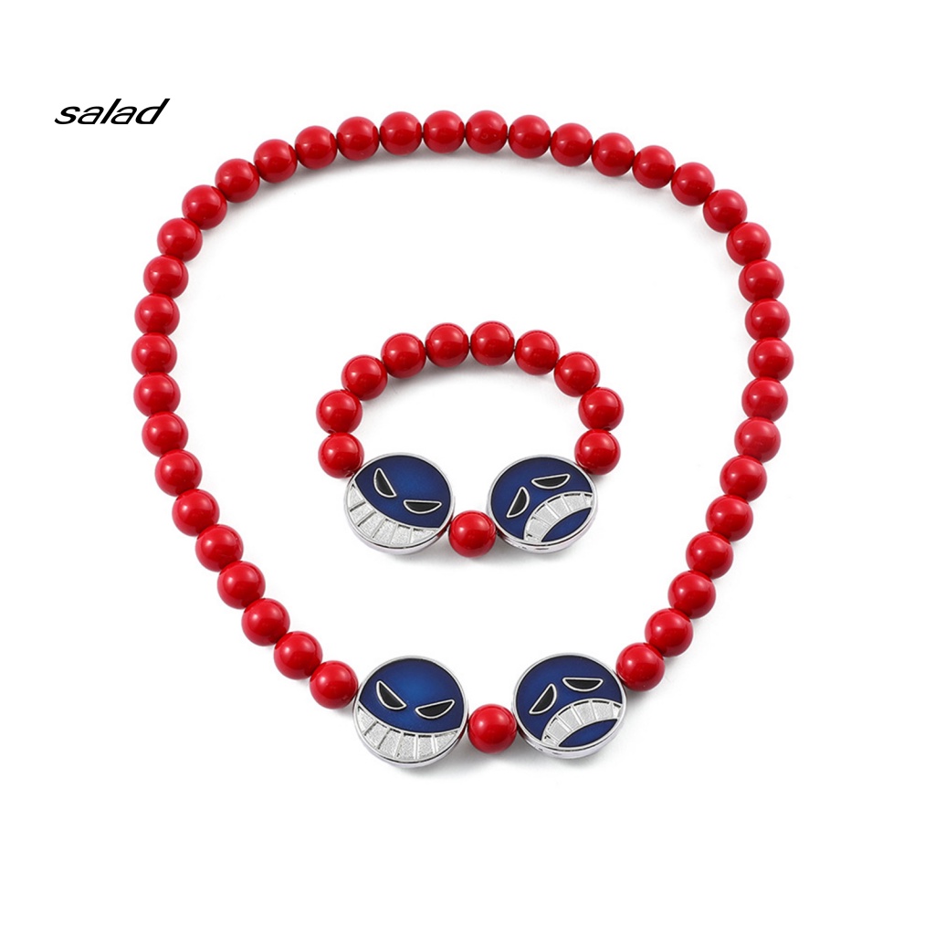 Mặt Vòng cổ Hình Anime Nhật Bản Portgas D Ace Thoải Mái Cho Nam Mặc Trong Tiệc Hóa Trang