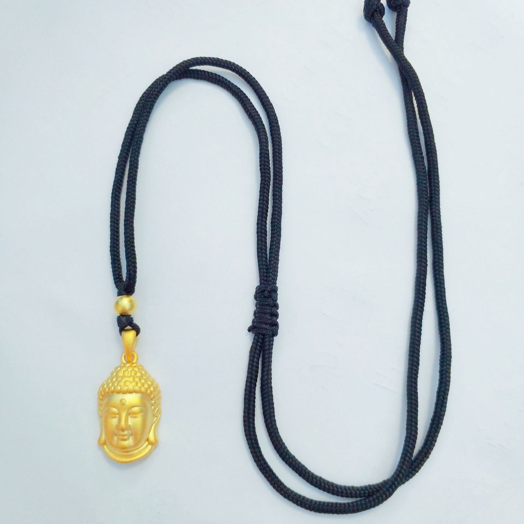 Pmrawc | Vòng cổ Mạ Vàng 24K Mặt Hình Đầu Phật FS1707