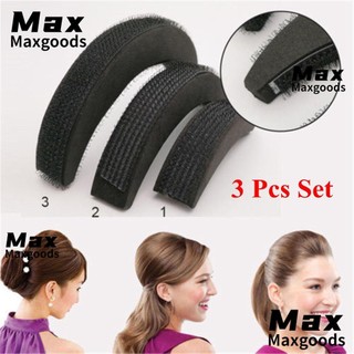 [Hàng mới về] Set 3 cái kẹp làm phồng tóc tự dính tiện dụng