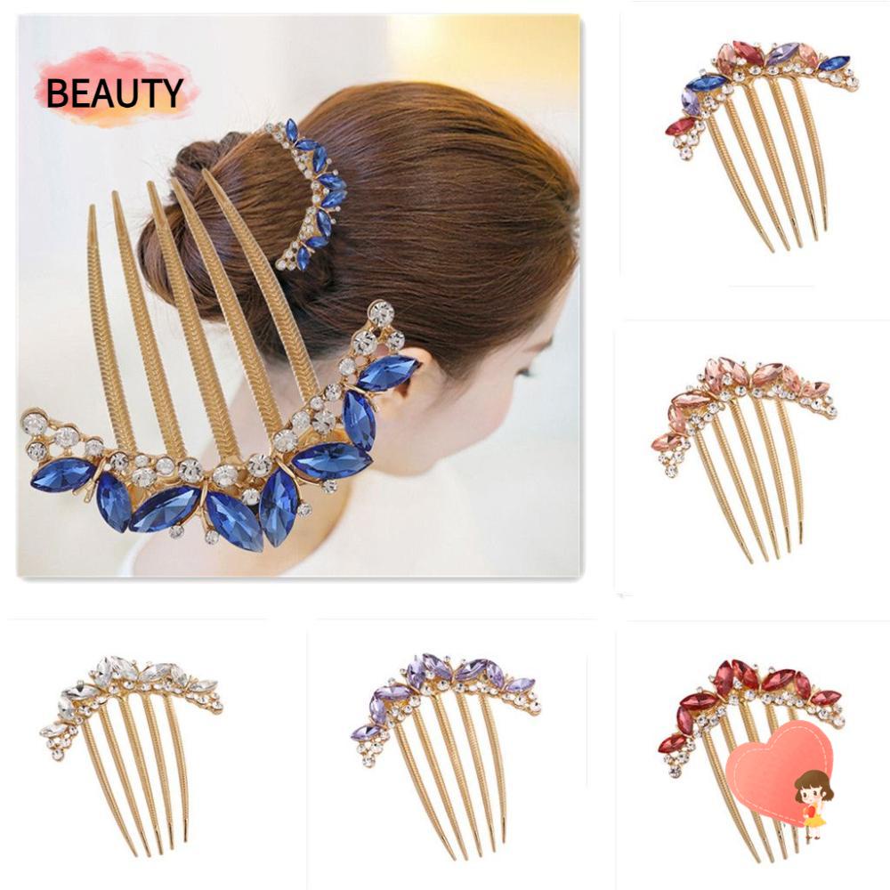 Lược Cài Tóc Cô Dâu Đính Đá Sang Trọng