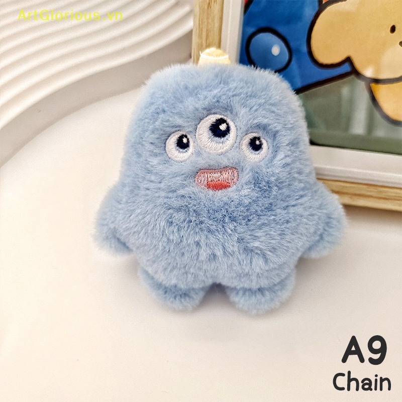 1 Huy Hiệu Cài Áo Hình Quái Vật Nhỏ Nhồi Bông Đáng Yêu