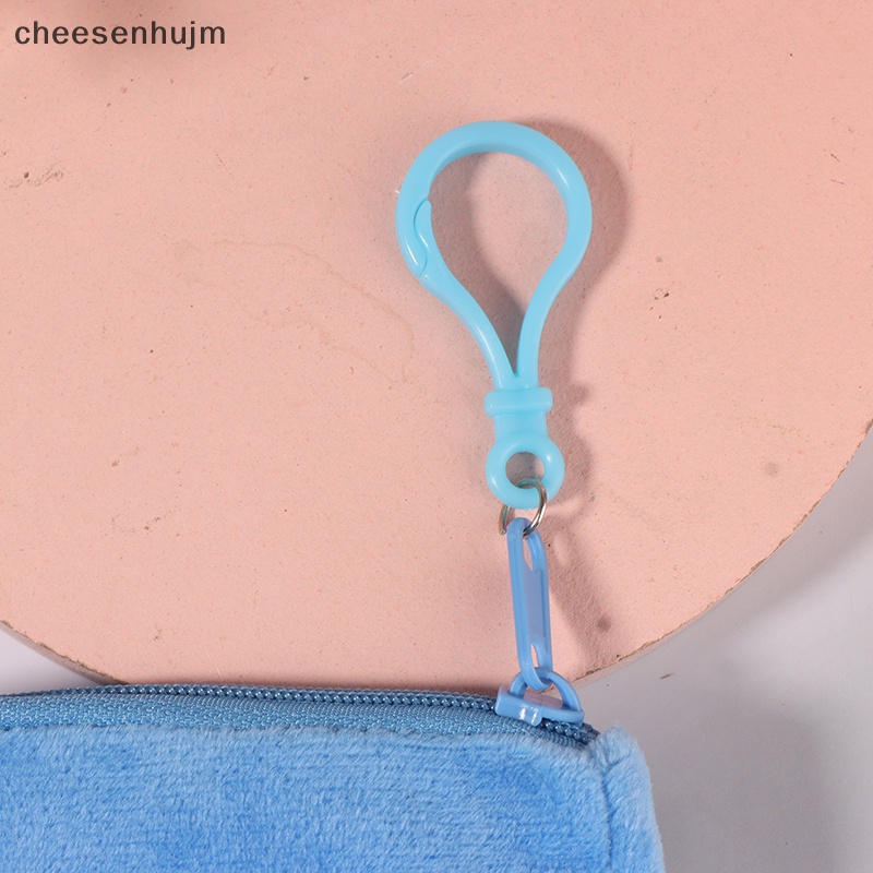 Ví Đựng Tiền Xu Bằng Vải Bông Màu Kẹo Ngọt Hình Vuông Dễ Thương