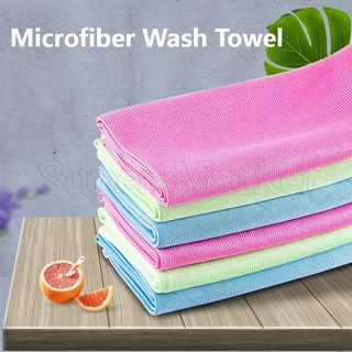 Ready Stock Water Absorbent  Soft Microfiber Towel / Fast Drying Cleaning Towel / Magic Wipes  Car Wash Dry Clean Polish Cloth