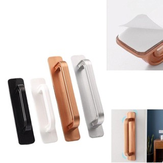 SDFG door pull, surface mounted no punching door handle, fashion knobs push-pull self-adhesive cabinet handle window