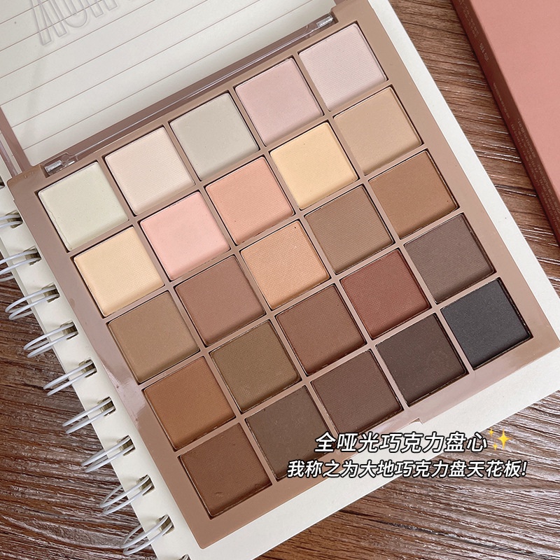 Bảng Phấn Mắt 25 Màu Sắc Phong Cách Rubik 'S