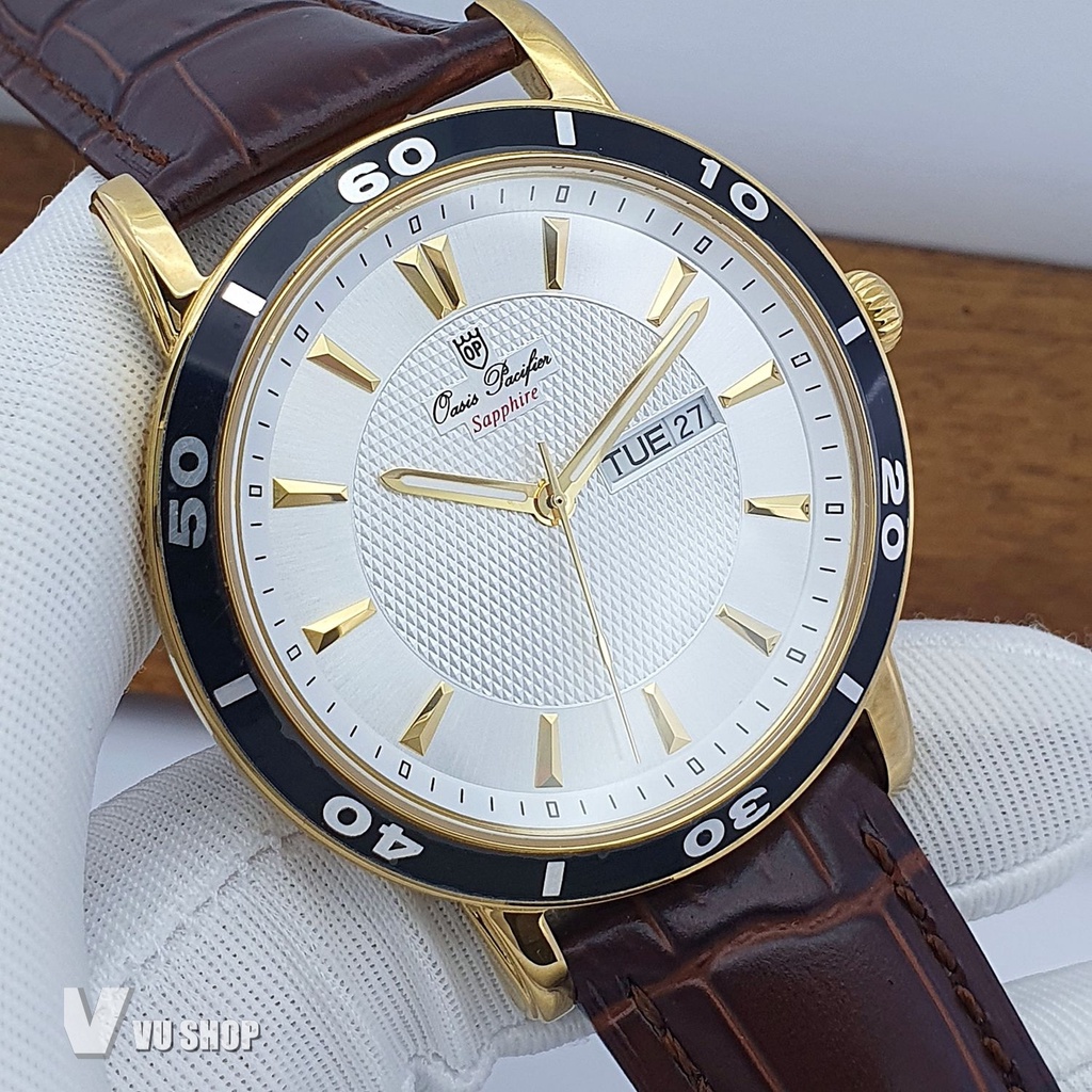 Đồng hồ nam OP Oasis Pacifier 6399G Kính Sapphire Chính hãng
