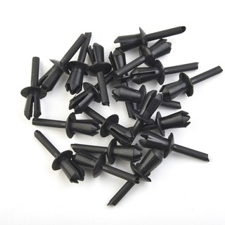 Left Rivets For BMW E12 E28 E30 E34 E36 E39 E46 E60 Black Expanding Nylon
