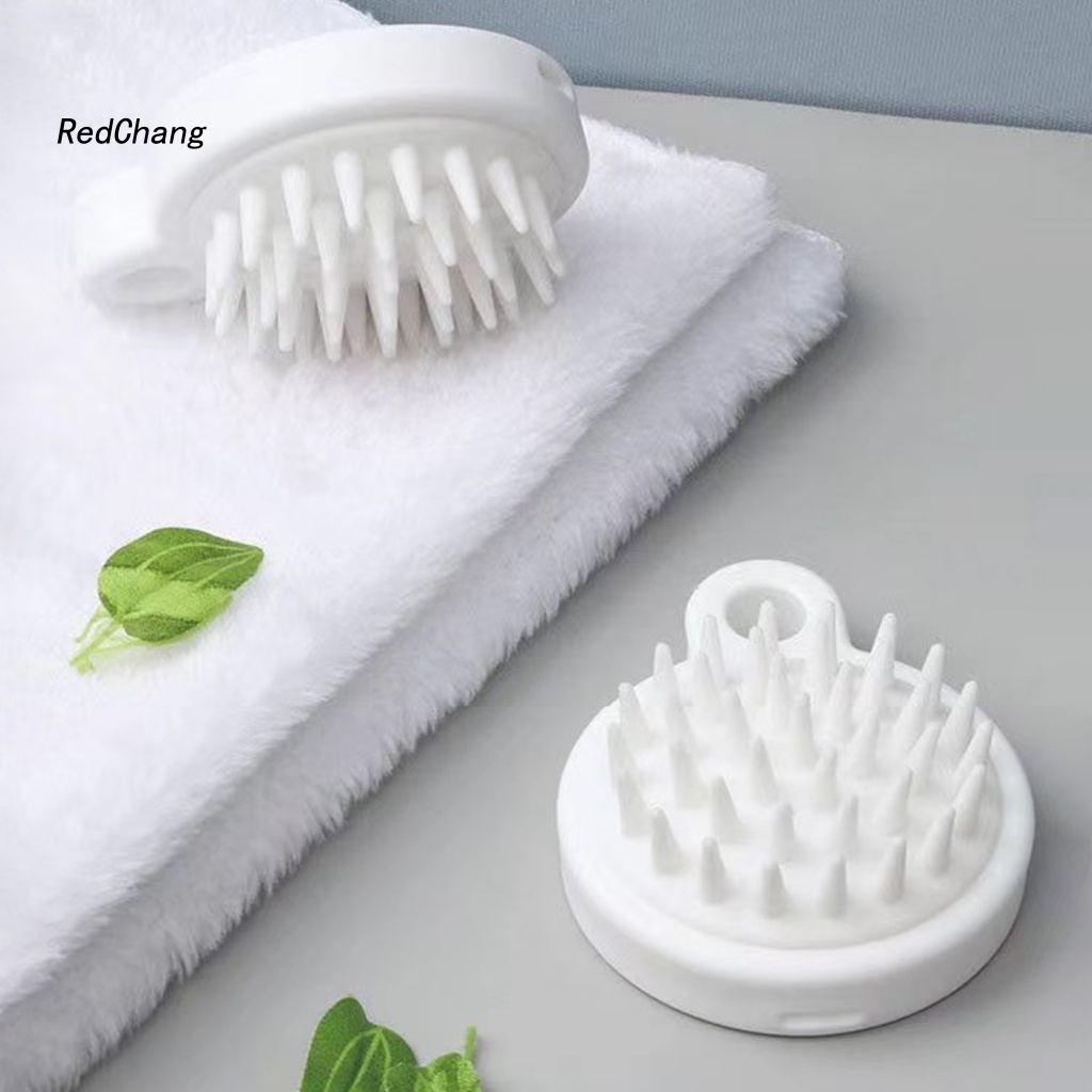 Bàn Chải Gội Đầu Bằng Nhựa Mềm Tạo Bọt Có Thể Tái Sử Dụng