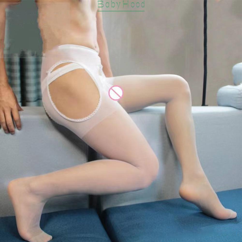 Men\'s Brief Body Stockings Classic Fishnet Free Size Hollow Out Lingerie#BBHOOD